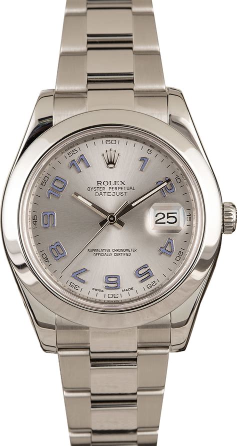 pre owned rolex datejust ii.